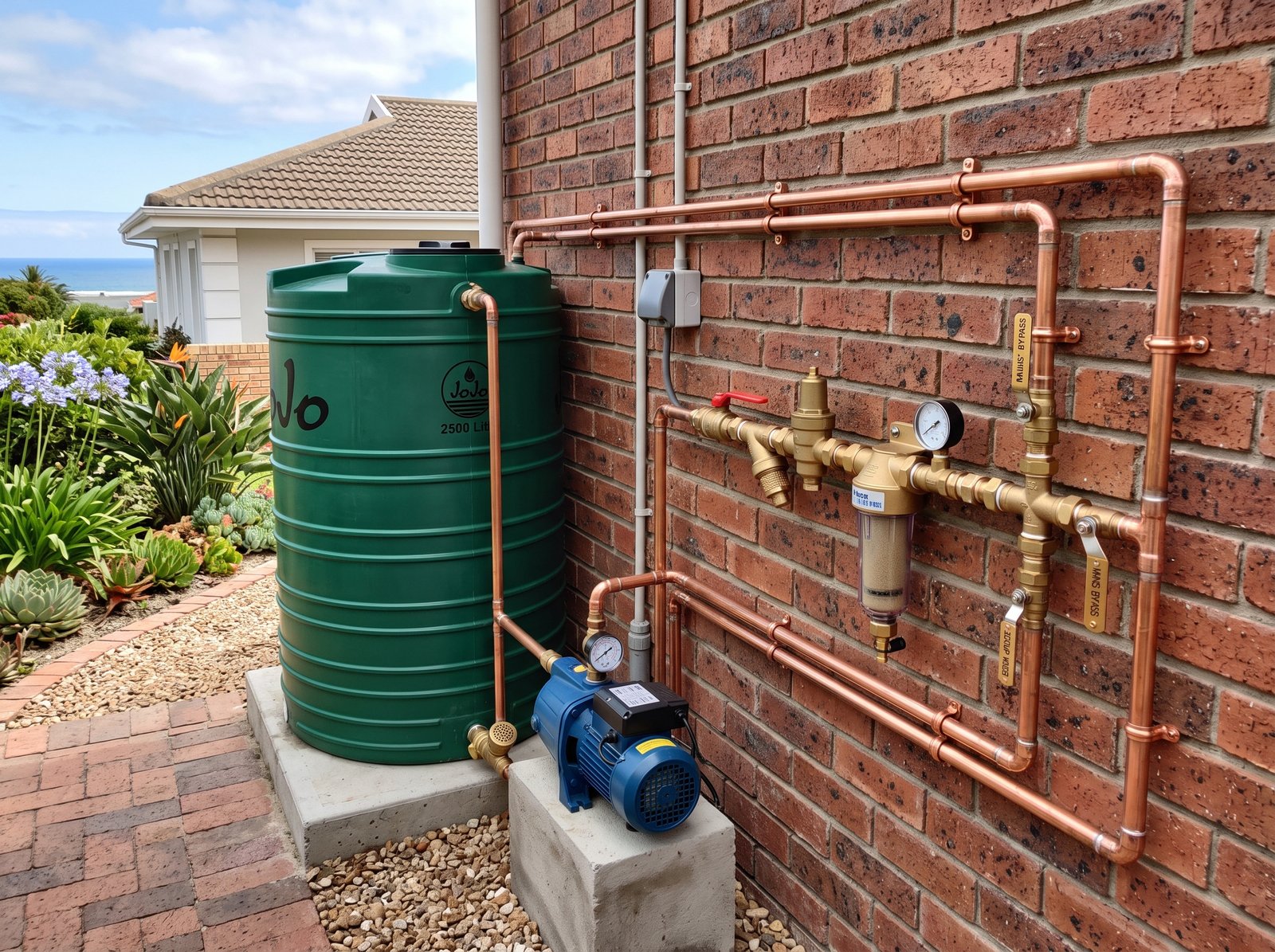 Professional plumbing technician in East London